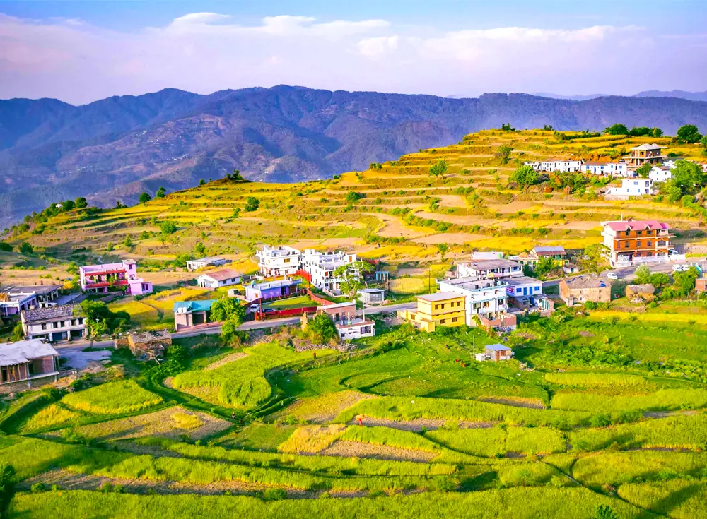 Mussoorie Dehradun Rishikesh Jim Corbett Ranikhet Kausani & Nainital Bhimtal Tour Package